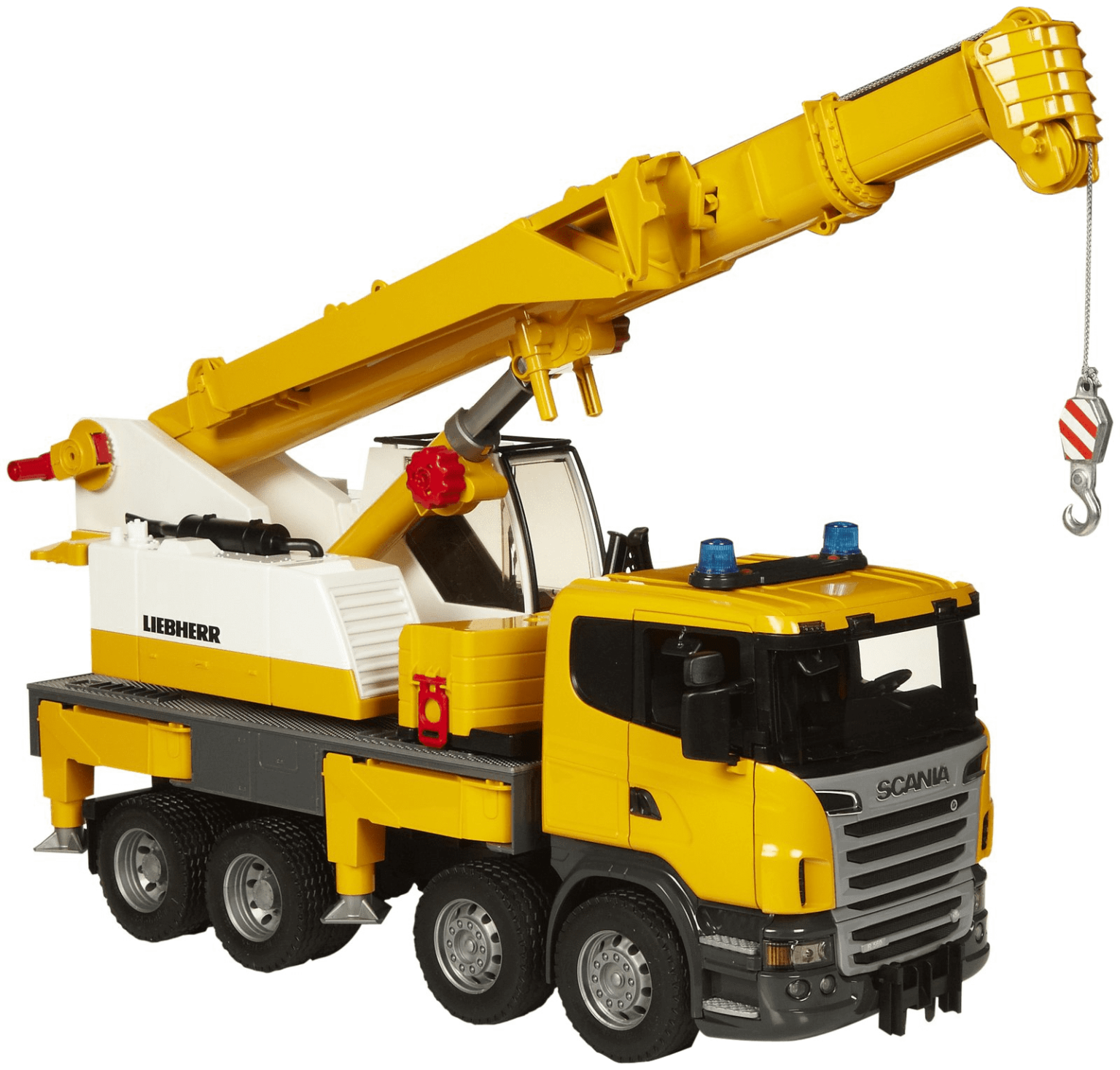 SCANIA R-Series Liebherr Crane Truck - Greenpoint Toys