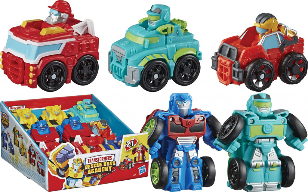 Playskool Heroes Transformers Rescue Bots Academy Mini Bot Racers ...