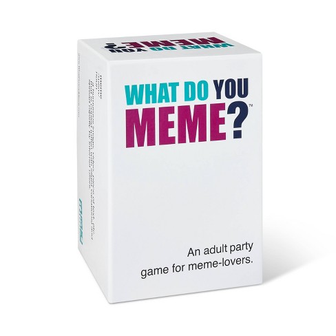 What Do You Meme?® - The Ultimate Adult Party Card Game for Meme-Lovers