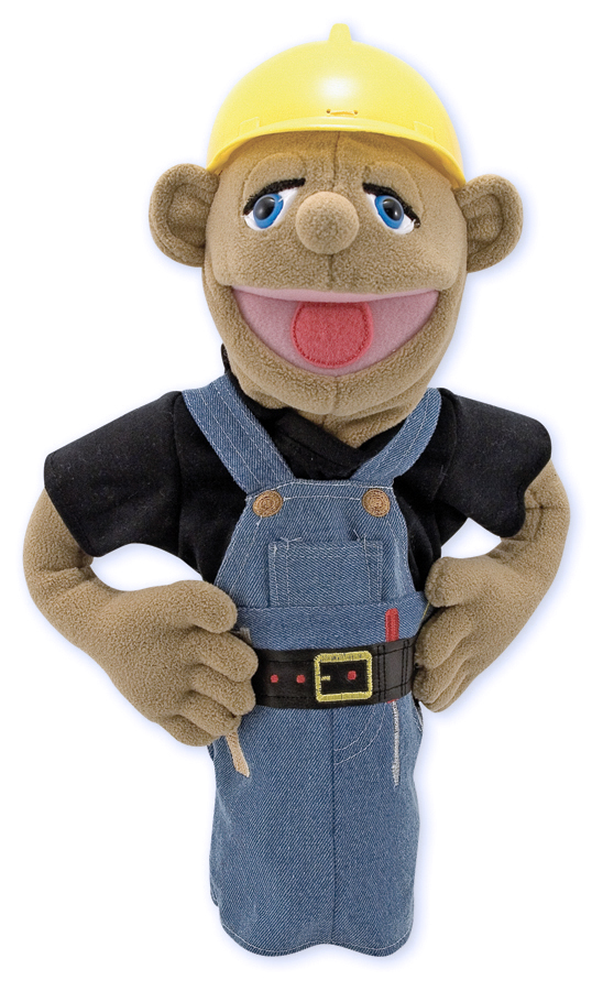 Construction Worker Puppet