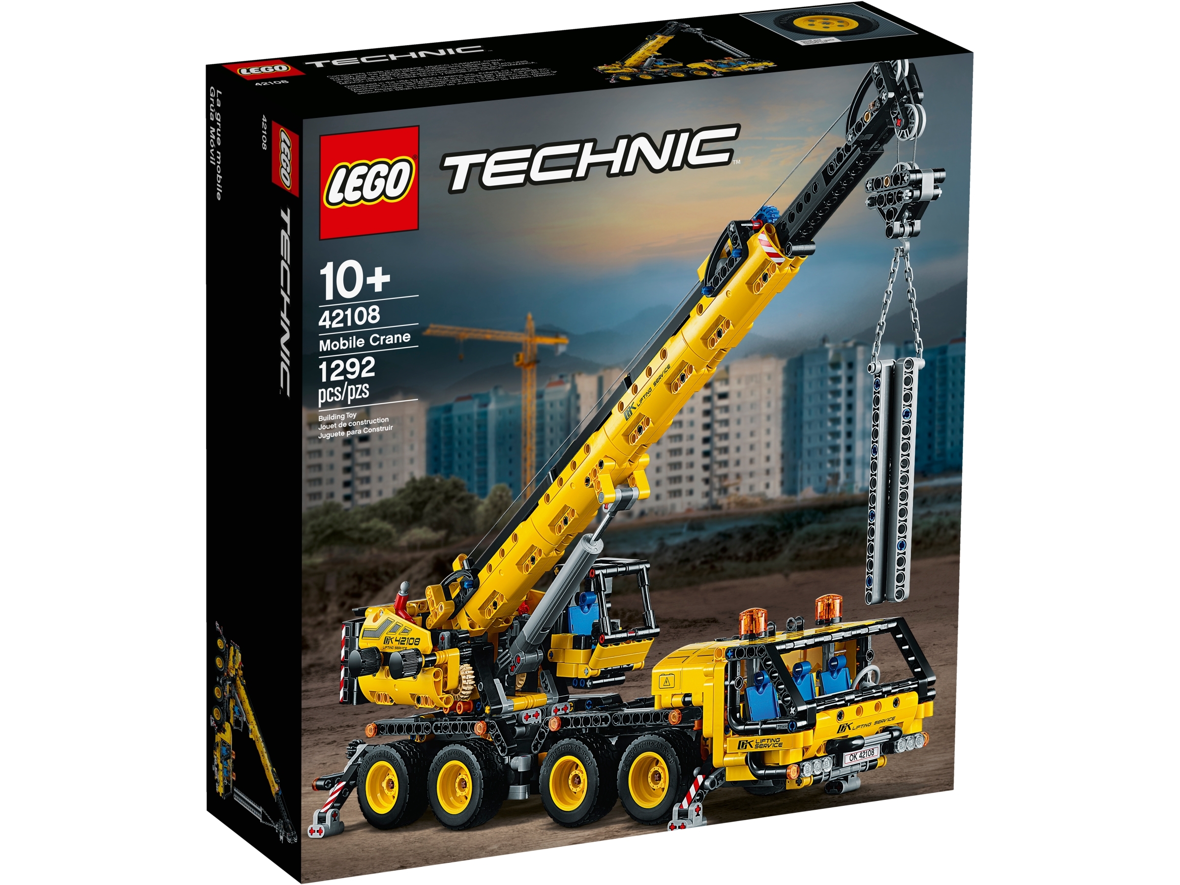Lego Technic Mobile Crane Toys
