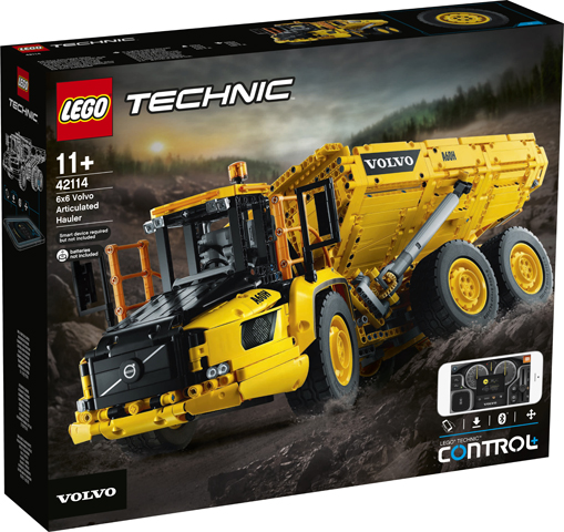 Siesta nøje Alt det bedste Lego Technic Volvo 6X6 Articulated Hauler 42114 - Greenpoint Toys